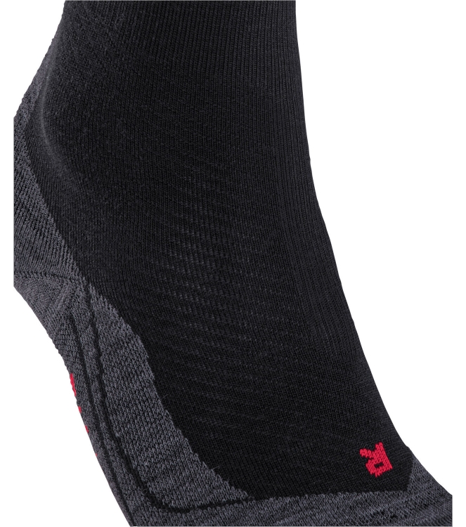Falke Falke TK Compression Energy 3003_black 16090 3003_black Falke wandelsokken 16090 licht grijs bij Leerentveldvrijetijd.nl