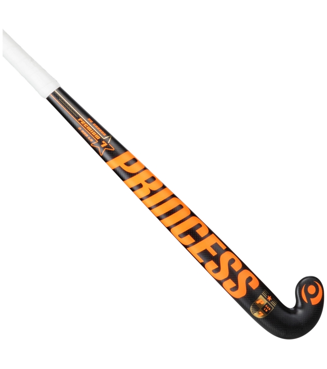 Princess Princess Premium 7 STAR Junior SG9-LB black/orange 330.54022.000 Black/Orange Princess hockeysticks 330.54022.000 beige bij Leerentveldvrijetijd.nl