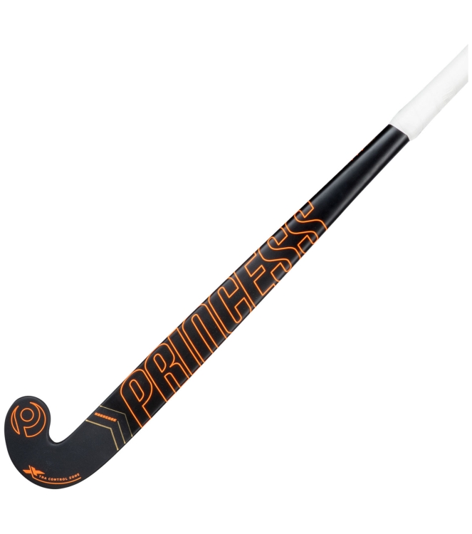 Princess Princess Premium 7 STAR Junior SG9-LB black/orange 330.54022.000 Black/Orange Princess hockeysticks 330.54022.000 beige bij Leerentveldvrijetijd.nl