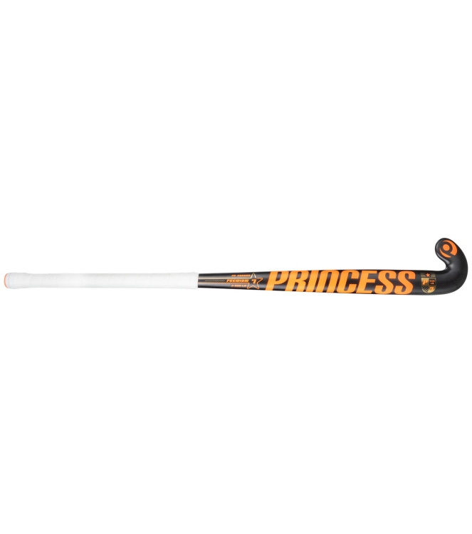 Princess Princess Premium 7 STAR Junior SG9-LB black/orange 330.54022.000 Black/Orange Princess hockeysticks 330.54022.000 beige bij Leerentveldvrijetijd.nl