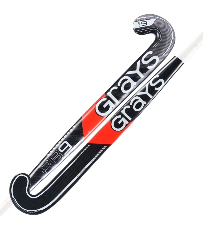 Grays Grays Probow 9 hockeystick black/white 23260 Black/White Grays hockeysticks 23260 roze bij Leerentveldvrijetijd.nl