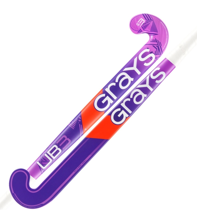 Grays Grays Ultrabow 3 hockeystick purple 27037 Purple Grays hockeysticks 27037 blauw combinatie bij Leerentveldvrijetijd.nl