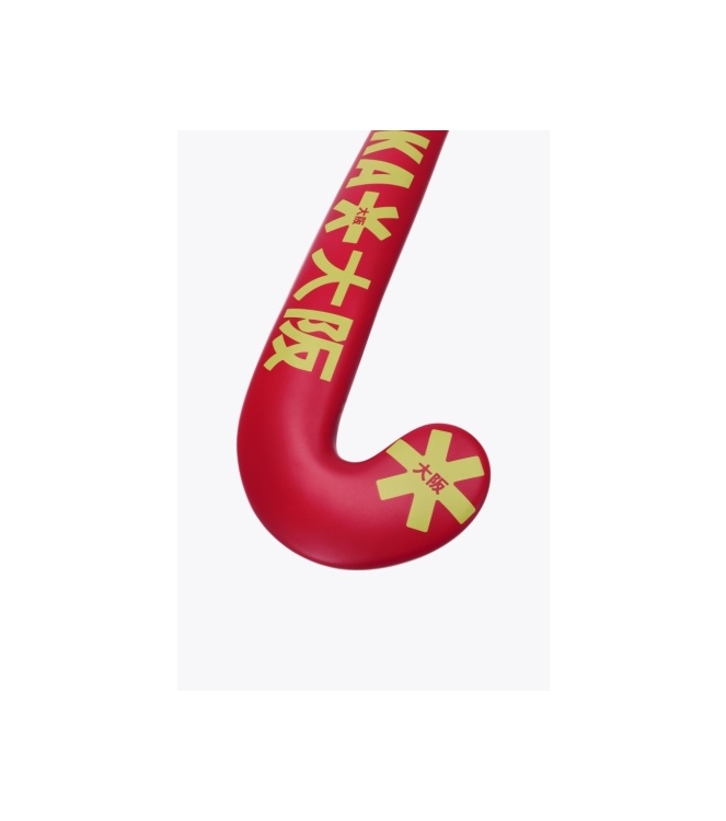 Osaka Osaka Indoor Pro Bow 10 raspberry STK00252 Raspberry Osaka hockeysticks STK00252 ivoor bij Leerentveldvrijetijd.nl