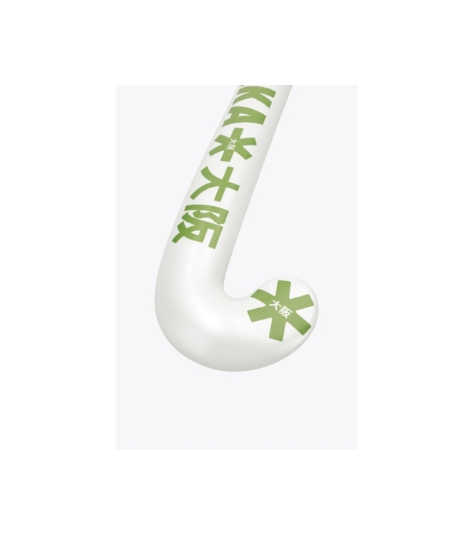 Osaka Osaka Low Bow Advanced 40 khaki green STK00258 Khaki Green Osaka hockeysticks STK00258 blauw bij Leerentveldvrijetijd.nl