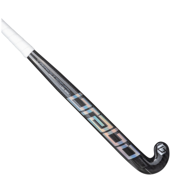 Brabo Brabo Traditional Carbon 90 LB black/silver 315.51222.000 Black/Silver Brabo hockeysticks 315.51222.000 licht grijs bij Leerentveldvrijetijd.nl