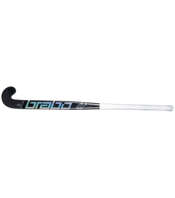 Brabo Brabo Traditional Carbon 90 LB black/silver 315.51222.000 Black/Silver Brabo hockeysticks 315.51222.000 licht grijs bij Leerentveldvrijetijd.nl