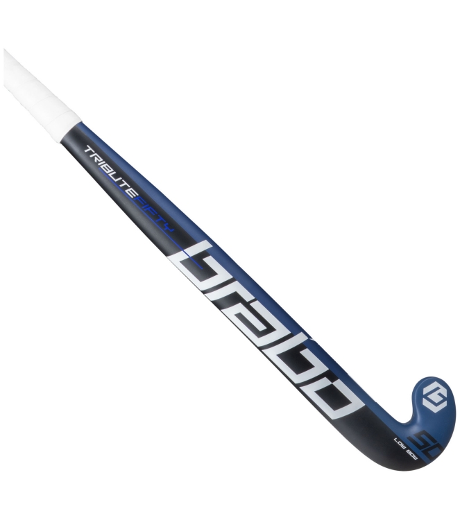 Brabo Brabo Tribute 50 LB black/navy 315.51312.010 Black/Navy Brabo hockeysticks 315.51312.010 licht grijs bij Leerentveldvrijetijd.nl