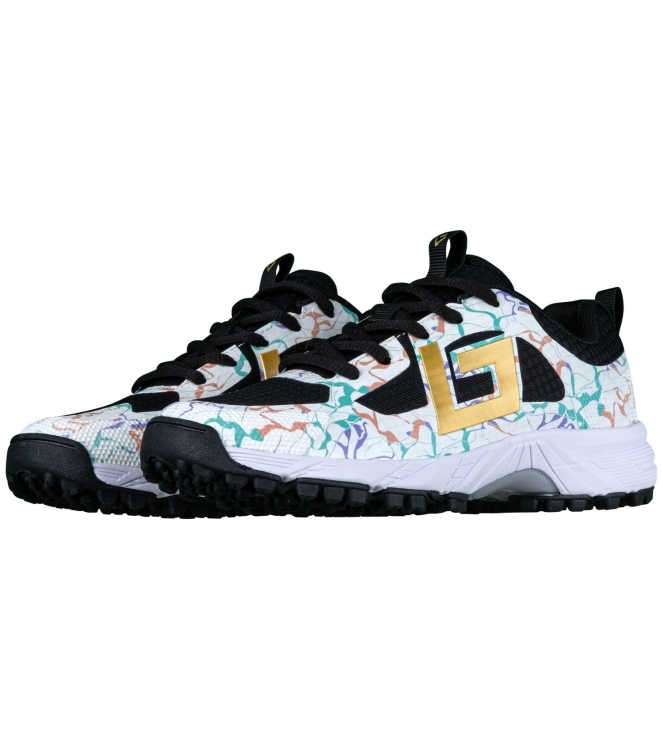 Brabo Brabo Shoe Tribute marble/black 316.51033.050 Marble/Black Brabo hockeyschoenen 316.51033.050 licht grijs bij Leerentveldvrijetijd.nl