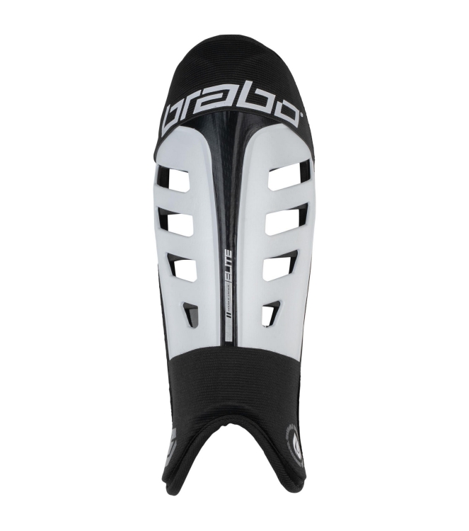 Brabo Brabo Elite Shinguard white/black 317.00065.010 White/Black Brabo bescherming 317.00065.010 roze bij Leerentveldvrijetijd.nl