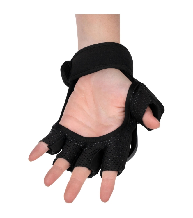 Brabo Brabo Extreme Player Glove black 317.01030.010 Black Brabo bescherming 317.01030.010 licht grijs bij Leerentveldvrijetijd.nl