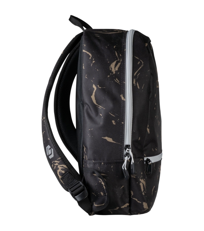 Brabo Brabo Backpack FUN marble/black 319.55040.050 Marble/Black Brabo hockeytassen 319.55040.050 licht grijs bij Leerentveldvrijetijd.nl