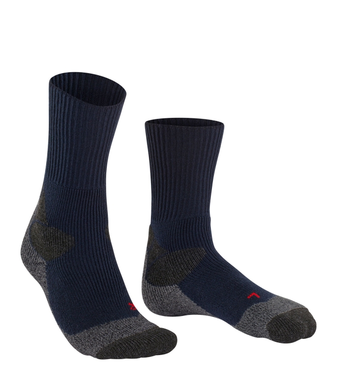 Falke Falke TKX Women Expedition marine 16489 6120 marine Falke wandelsokken 16489 6120 antraciet bij Leerentveldvrijetijd.nl