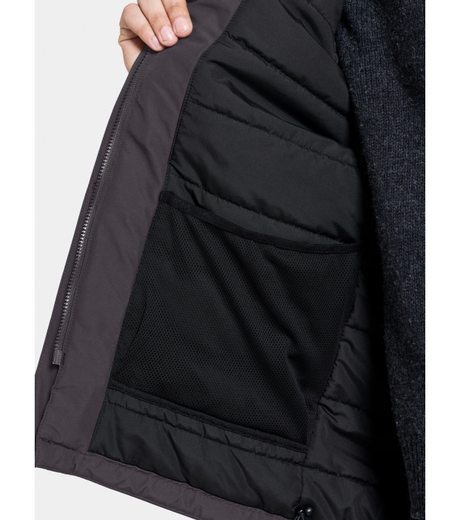 Didriksons 1913 Didriksons 1913 Stefan Usx Jkt 060_black 505041 060_Black Didriksons 1913 jassen 505041 licht grijs bij Leerentveldvrijetijd.nl