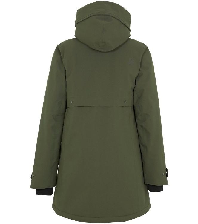 Didriksons 1913 Didriksons 1913 Helle Wns Parka 6 300_deep green 506175 300_Deep Green Didriksons 1913 jassen 506175 donker grijs bij Leerentveldvrijetijd.nl