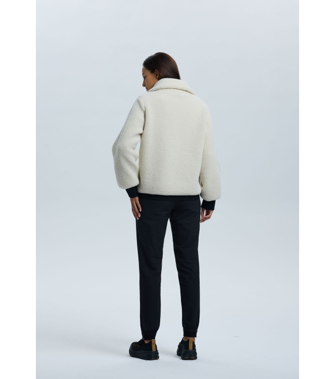 Luhta Luhta Iskoinen Midlayer 024_powder 8_38249_329_L 024_Powder Luhta fleeces en truien 8_38249_329_L roze bij Leerentveldvrijetijd.nl