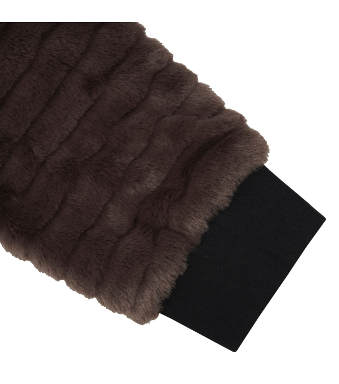 Luhta Luhta Isolahti Midlayer 190_dark brown 8_38255_432_L 190_Dark Brown Luhta fleeces en truien 8_38255_432_L oranje bij Leerentveldvrijetijd.nl