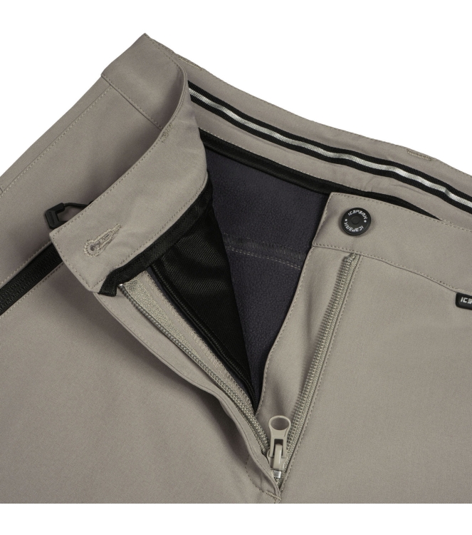 Icepeak Icepeak Frechen Sofshell Trousers 245_grey 8_54010_542_I 245_Grey Icepeak gevoerde broeken 8_54010_542_I lichtblauw bij Leerentveldvrijetijd.nl