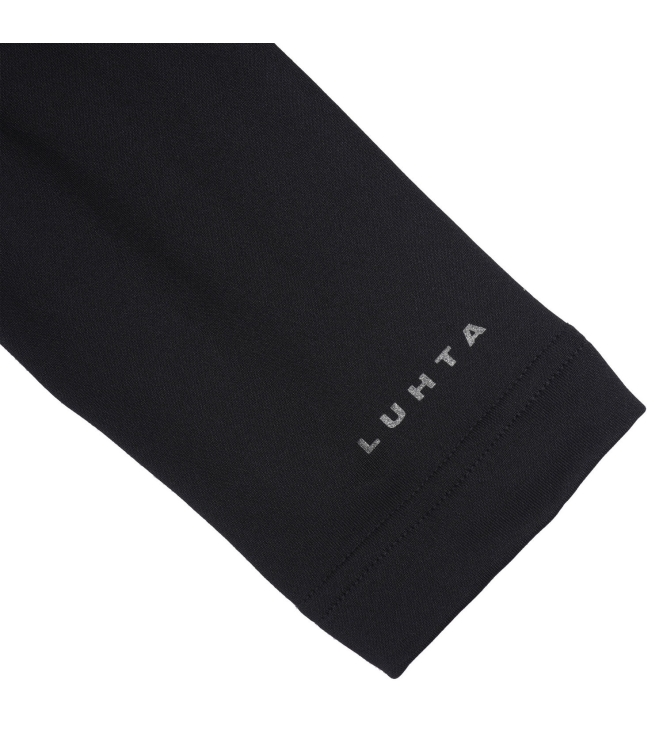 Luhta Luhta Hailuoto Shirt 990_basic black 8_38280_584_L 990_Basic Black Luhta wintersportkleding 8_38280_584_L licht grijs bij Leerentveldvrijetijd.nl