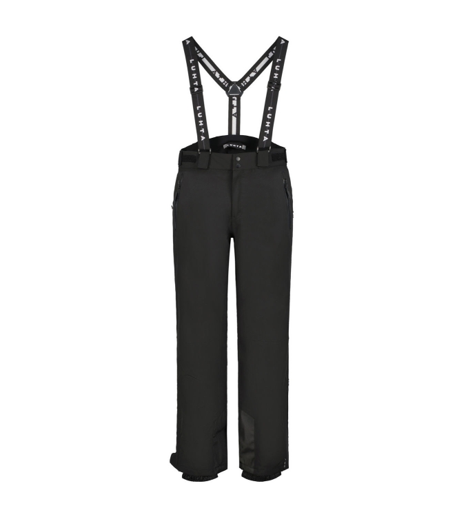 Luhta Luhta Kortepohja Wadded Trousers 990_basic black 8_38804_364_L 990_Basic Black Luhta gevoerde broeken 8_38804_364_L licht grijs bij Leerentveldvrijetijd.nl