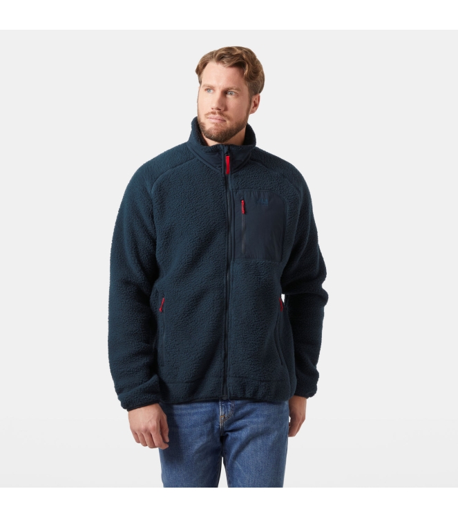 Helly Hansen Helly Hansen Panorama Pile Block Jacket 598_navy 49460 598_Navy Helly Hansen fleeces en truien 49460 geen kleur bij Leerentveldvrijetijd.nl