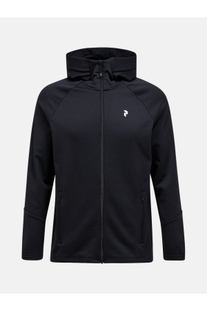 Peak Performance Peak Performance M Rider Essentials Zip Hood 030_Black/Black Peak Performance Peak Performance M Rider Essentials Zip Hood 030_Black/Black