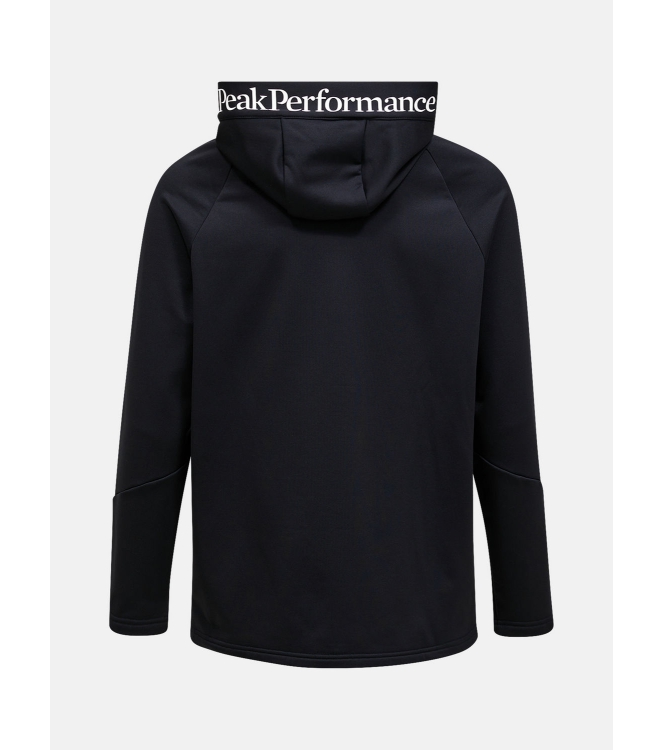 Peak Performance Peak Performance M Rider Essentials Zip Hood 030_black/black G80573 030_Black/Black Peak Performance fleeces en truien G80573 licht grijs bij Leerentveldvrijetijd.nl