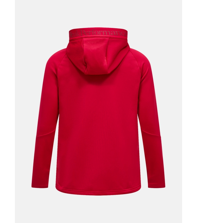 Peak Performance Peak Performance W Rider Essentials Zip Hood 090_tech burgundy/tech burgundy G80574 090_Tech Burgundy/Tech burgundy Peak Performance fleeces en truien G80574 geel bij Leerentveldvrijetijd.nl