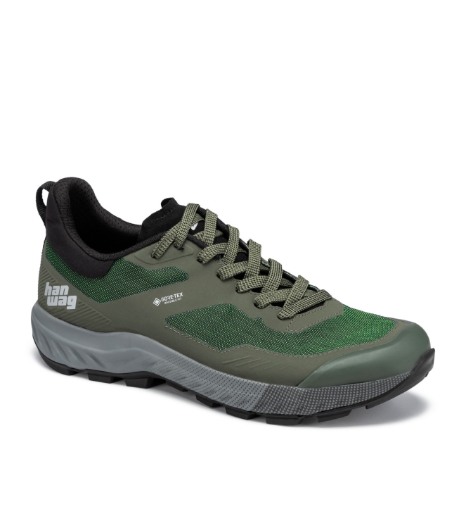 Hanwag Hanwag Kaduro Light GTX 300300 olive/olive H300800 300300 Olive/Olive Hanwag wandelschoenen H300800 blauw bij Leerentveldvrijetijd.nl