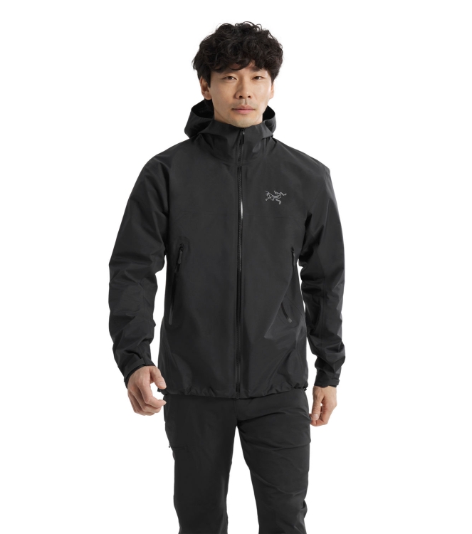 Arc'teryx Arc\'teryx Beta Jacket M black X000010511 Black Arc'teryx jassen X000010511 licht grijs bij Leerentveldvrijetijd.nl
