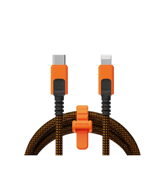 Xtorm Xtorm Xtreme cable USB-C to Lightning (1,5m) CXX003 Xtorm electra CXX003 ecru bij Leerentveldvrijetijd.nl