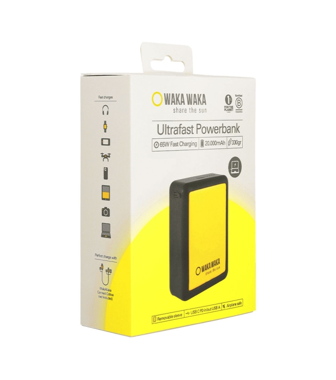 WakaWaka electra WWP20-032501 ecru bij Leerentveldvrijetijd.nl