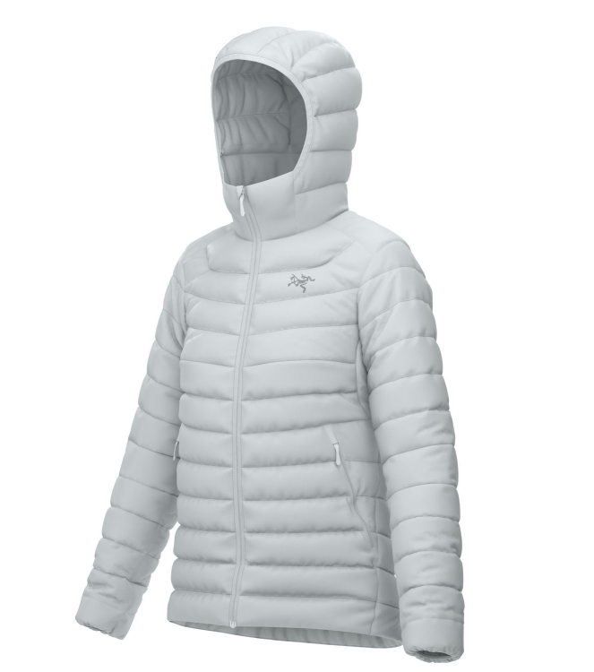 Arc'teryx Arc\'teryx Cerium Hoody W solitude X000010554 Solitude Arc'teryx jassen X000010554 lichtblauw bij Leerentveldvrijetijd.nl