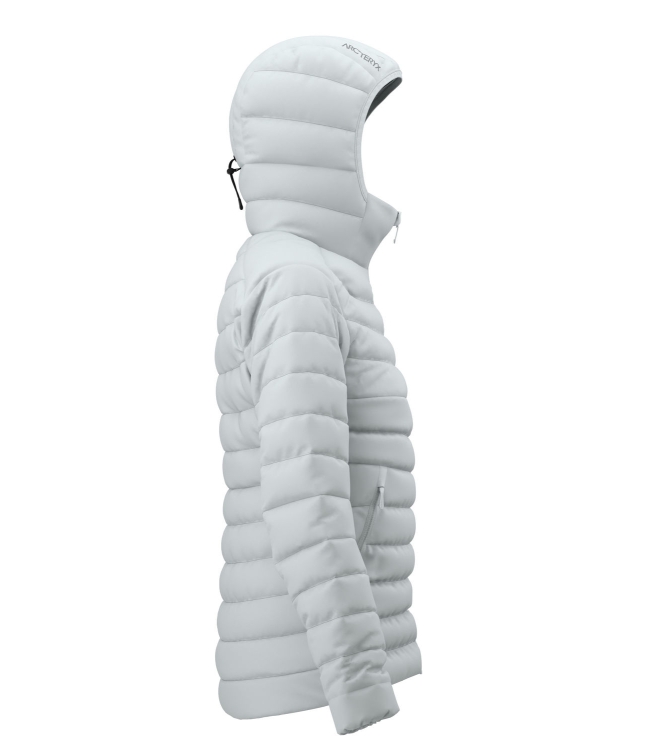 Arc'teryx Arc\'teryx Cerium Hoody W solitude X000010554 Solitude Arc'teryx jassen X000010554 lichtblauw bij Leerentveldvrijetijd.nl