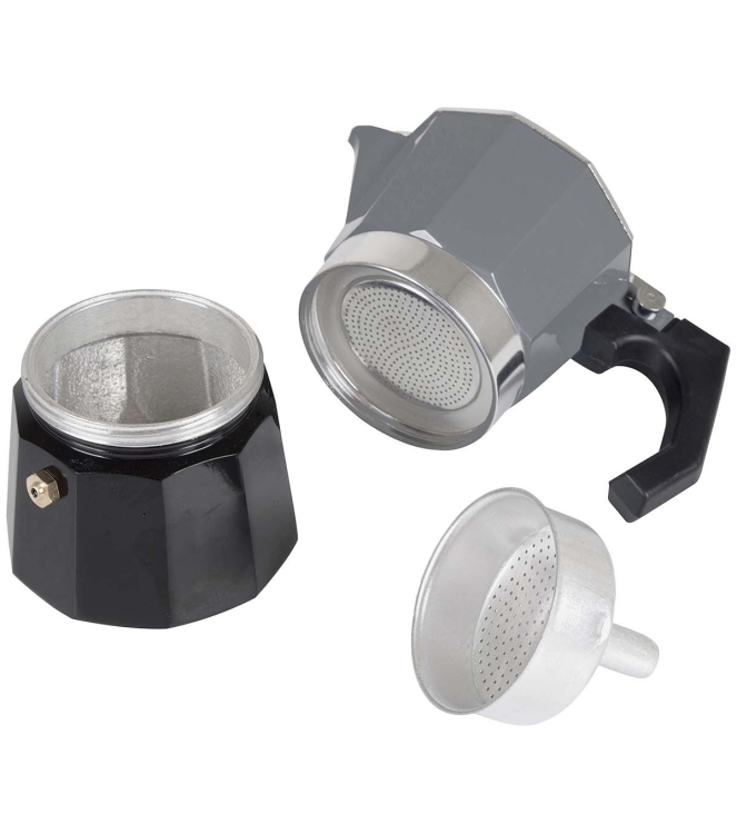 Bo-Camp Bo-Camp Espresso Maker 3-Cups Percolator 2200515 Bo-Camp koken 2200515 licht grijs bij Leerentveldvrijetijd.nl