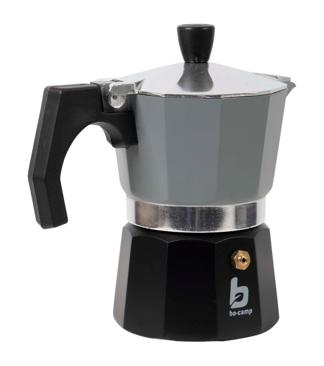 Bo-Camp Bo-Camp Espresso Maker 3-Cups Percolator 2200515 Bo-Camp koken 2200515 licht grijs bij Leerentveldvrijetijd.nl