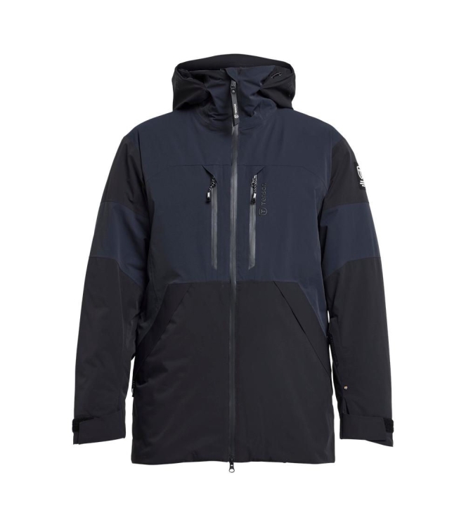 Tenson jassen 5018248 zwart combinatie bij Leerentveldvrijetijd.nl