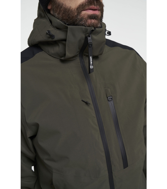 Tenson jassen 5018401 donker grijs bij Leerentveldvrijetijd.nl