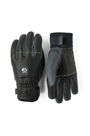 Hestra Hestra Omni Trigger - 5 finger 3003380_Black/Grey Hestra Hestra Omni Trigger - 5 finger 3003380_Black/Grey