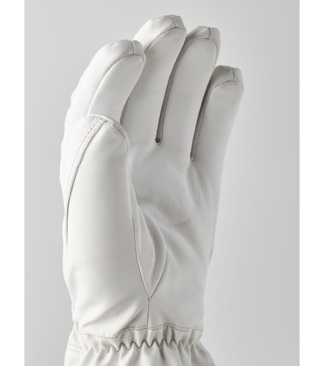 Hestra Hestra Women\'s Primaloft Leather - 5 finger 30_ivory 3003710 30_Ivory Hestra wintersportkleding 3003710 kiwi bij Leerentveldvrijetijd.nl