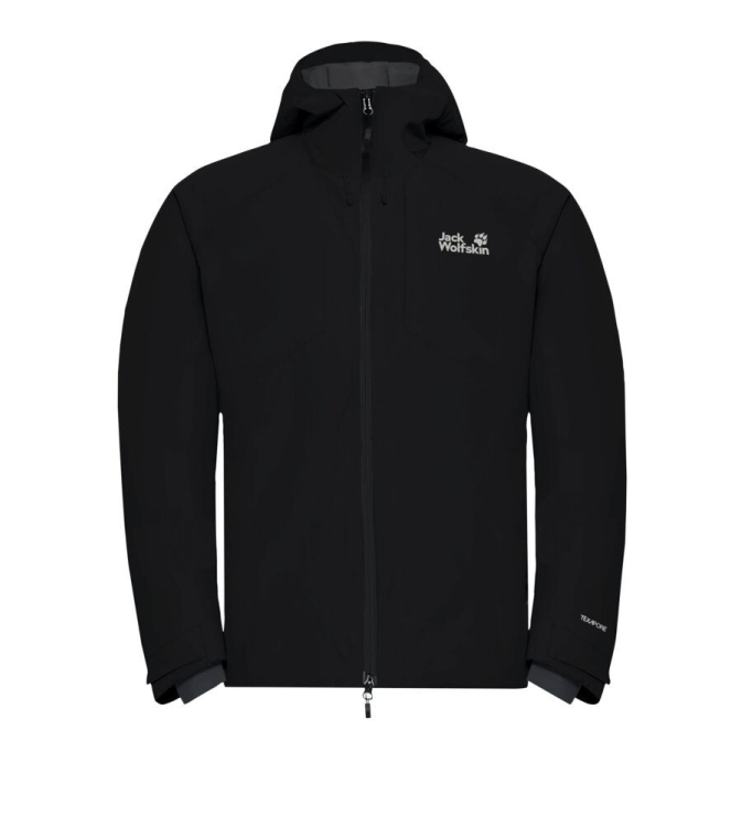 Jack Wolfskin Jack Wolfskin Icecape 2L Down Ins JKT M Rds 6000_black A65299 6000_Black Jack Wolfskin jassen A65299 licht grijs bij Leerentveldvrijetijd.nl