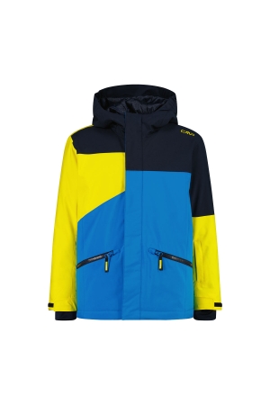 CMP CMP Kid Jacket Fix Hood 27NU B. Blue-RoyalBlue-Winter sun