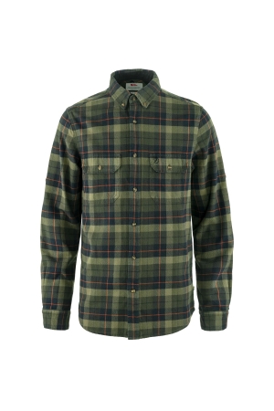 Fjällräven Fjällräven Singi Heavy Flannel Shirt men 550-662_Black-Deep Forest Fjällräven Fjällräven Singi Heavy Flannel Shirt men 550-662_Black-Deep Forest