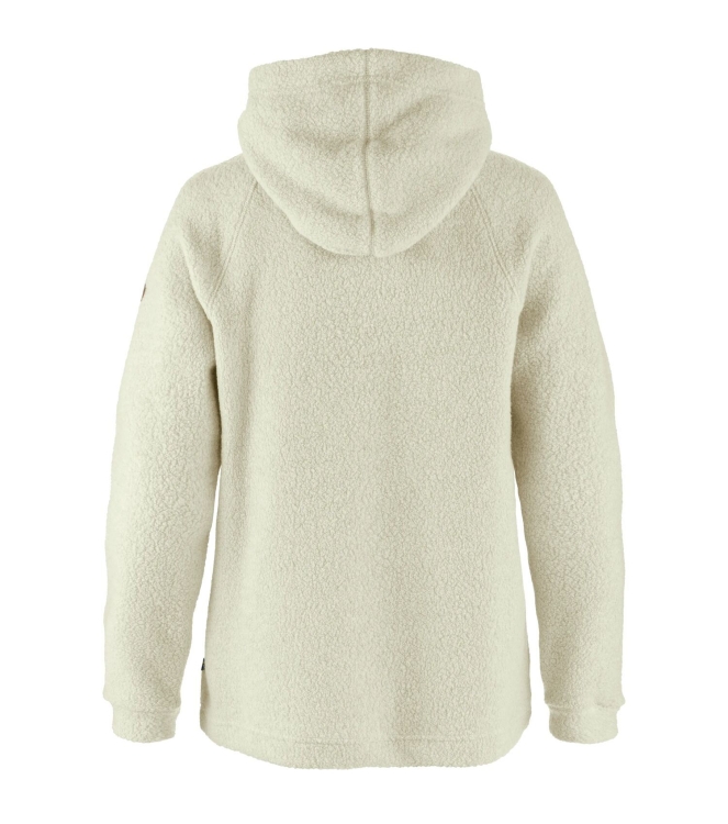 Fjällräven Fjällräven Kaitum Hoodie W 113_chalk white F14600250 113_Chalk White Fjällräven fleeces en truien F14600250 kiwi bij Leerentveldvrijetijd.nl