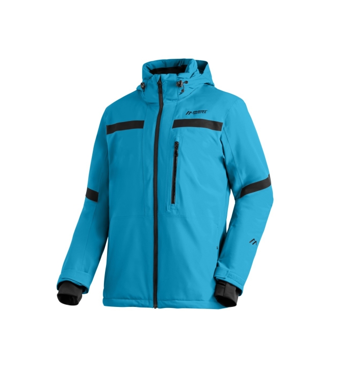 Maier Sports Maier Sports Lanciano M 20246_tibetan-stone/black M3005775 20246_tibetan-stone/black Maier Sports jassen M3005775 antraciet bij Leerentveldvrijetijd.nl