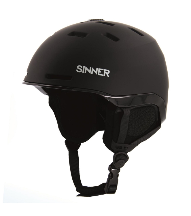 Sinner Sinner Kaiser 10a_matte black SIHE-207 10A_Matte Black Sinner wintersport accessoires SIHE-207 licht grijs bij Leerentveldvrijetijd.nl
