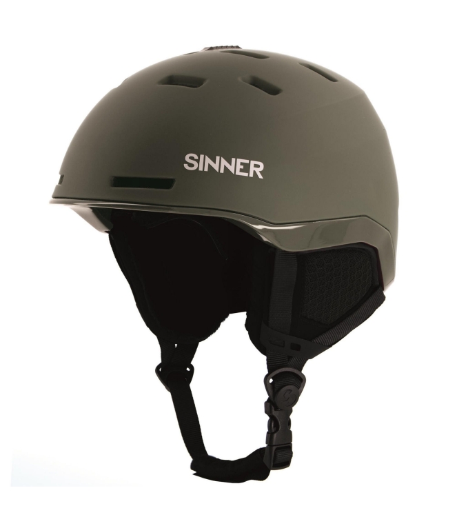 Sinner Sinner Kaiser 75a_matte moss green SIHE-207 75A_Matte Moss Green Sinner wintersport accessoires SIHE-207 blauw bij Leerentveldvrijetijd.nl