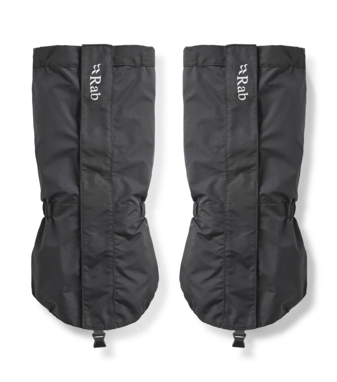 Rab Rab Trek Gaiter black QAJ-71 Black Rab wasmiddel kleding QAJ-71 licht grijs bij Leerentveldvrijetijd.nl