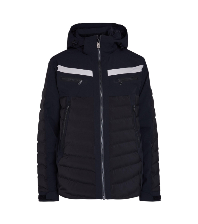 8848 8848 Orson Ski Jacket 08_black 4321 08_Black 8848 jassen 4321 licht grijs bij Leerentveldvrijetijd.nl