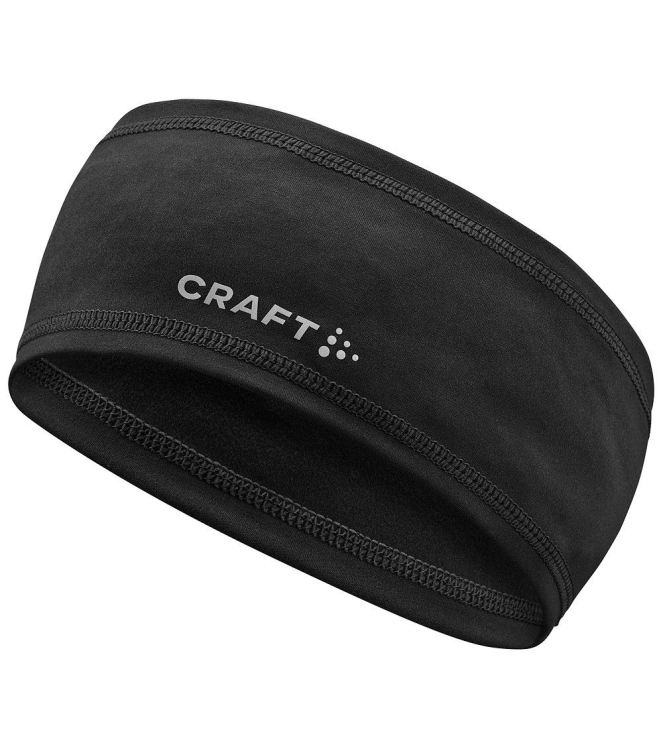 Craft Craft Core Essence Thermal Headband2 black 1916627 999000 Black Craft wintersportkleding 1916627 999000 licht grijs bij Leerentveldvrijetijd.nl