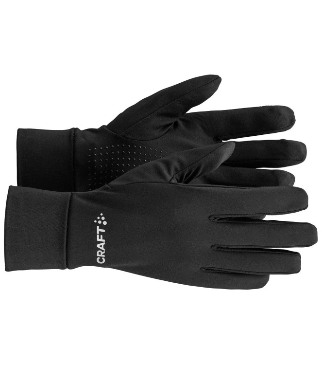 Craft Craft Essence Glove black 1916636 999000 Black Craft wintersportkleding 1916636 999000 licht grijs bij Leerentveldvrijetijd.nl